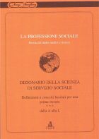 29) DIZIONARIO DELLA SCIENZA DI SERVIZIO SOCIALE