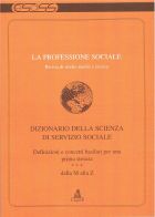 30) DIZIONARIO DELLA SCIENZA DI SERVIZIO SOCIALE