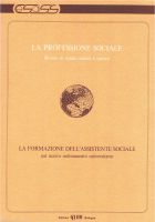 4) LA FORMAZIONE DELL'ASSISTENTE SOCIALE