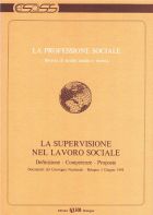 8) LA SUPERVISIONE NEL LAVORO SOCIALE